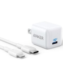 Anker PowerPort III Nano Adapter with USB-C to Lightning Cable