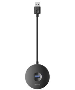 Baseus 4-in-1 Round Box USB HUB Adapter - 3