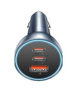 Baseus 65W?U+C+C Triple Fast Car Charger - 2