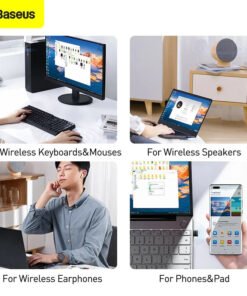 Baseus BA04 Bluetooth Receiver Adapter - 7