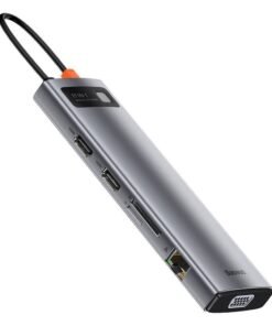 Baseus Metal Gleam Series 11-in-1 Type-C HUB (CAHUB-CT0G) - 2