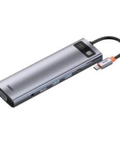 Baseus Metal Gleam Series 11-in-1 Type-C HUB (CAHUB-CT0G)