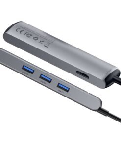 Baseus CAHUB-J0G 6-in-1 Smart HUB Docking Station - 4