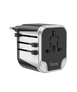 Hoco AC5 2USB+1Socket Universal Conversion Charger - 3