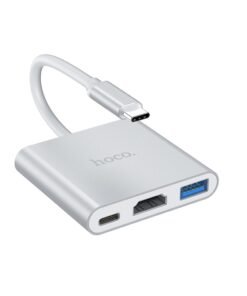 Hoco HB14 Easy use 3-in-1 USB Type-C Hub - 3