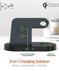 HyperGear 3-in-1 Wireless Charging Dock - 2