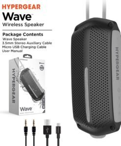 HyperGear Wave Water Resistant Wireless Speaker - 5