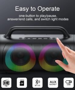 Joyroom 40W Wireless Speaker with RGB Lights JR-MW02 - 3