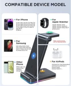 Joyroom JR-WQN01 3-in-1 Wireless Charger - 2