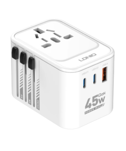 LDNIO Z8 3USB Ports 45W GaN Travel Adapter