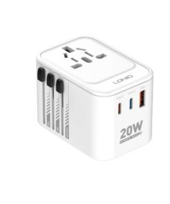 LDNIO Z9 3 USB Ports 20W GaN Travel Adapter