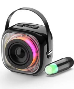 Lenyes S226 KTV RGB LED Light Wireless Speaker and Microphone