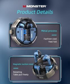 Monster XKT10 Bluetooth Wireless Headphones - 6