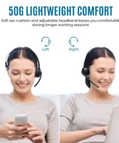 Mpow Bluetooth Headset BH453A with CVC 6.0 Noise Cancelling Mic - 2