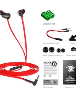 Plextone G23 Super Bass Dual Variable Sound Cell Gaming Earphones - 4