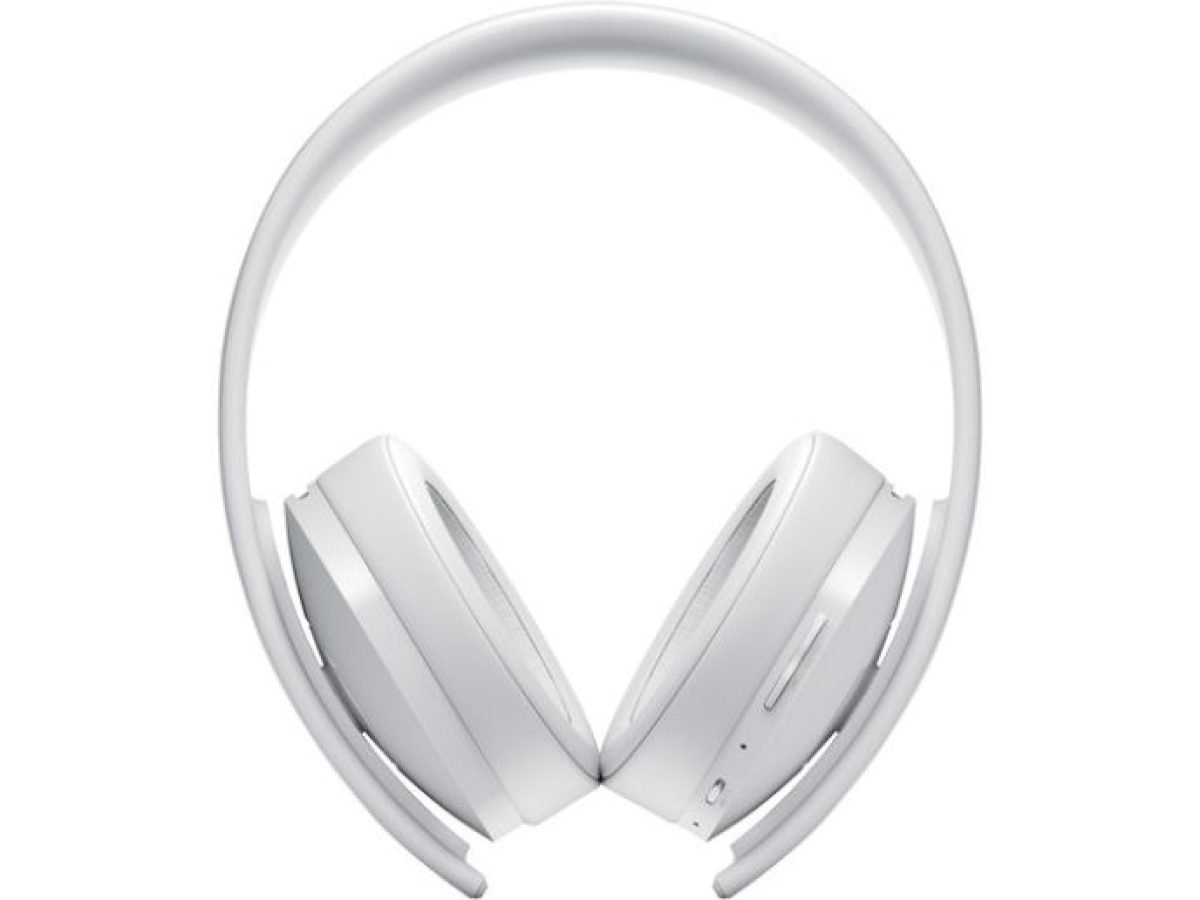 Sony PS4 Gold Wireless Headset White T-TECH