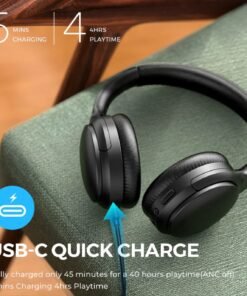 SoundPEATS A6 Hybrid ANC Wireless Headphone - 3