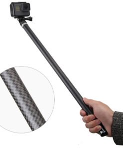 Telesin 270 Long Carbon Fiber Handheld Selfies Stick - 4