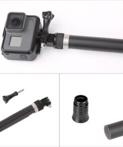 Telesin 270 Long Carbon Fiber Handheld Selfies Stick - 5