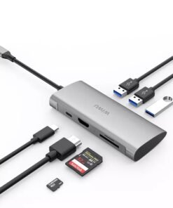 WiWU Alpha A731HP 7-in-1 Multiport USB-C HUB