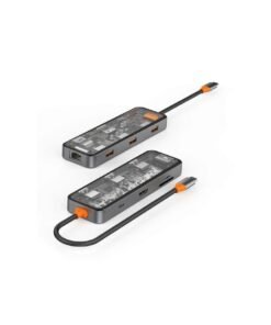 WiWU Cyber Multifunctional 8-in-1 Type C Hub - 2