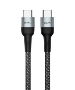 WiWU F15 100w Cyclone USB-C to USB-C PD Cable 1.5M - 3