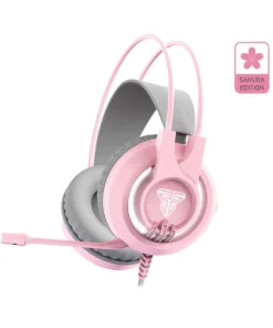 Fantech HG20 Chief II Sakura Edition RGB Wired Pink Gaming Headphone - 3