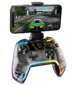 Havit G158BT Pro Transparent RGB Bluetooth Vibration Gamepad - 2
