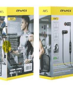 Awei AK5 Magnetic Control Bluetooth Earphone