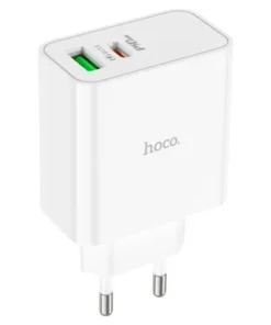 Hoco C113A Awesome Dual Port 65W Charger With Type C Cable