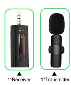 K35 Wireless Microphone for 3.5mm Supported Devices