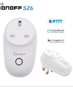 Sonoff S26 WiFi Smart Plug For Smart Home (UK PLUG, 13A, 3250W)