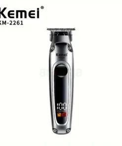 Kemei KM-2261 Rechargeable LCD Screen Professional Hair Trimmer for Men - 2