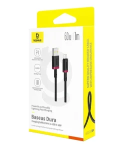BASEUS DURA USB A TO USB C 60W 2M