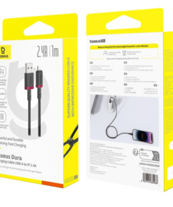 BASEUS DURA USB A TO IP 2.4A 1M