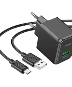 HOCO CS12A 18W USB to TYPE C QC3.0 Charger Set - 2