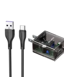 Awei C11T Type-C Transparent Fast Charging Adapter