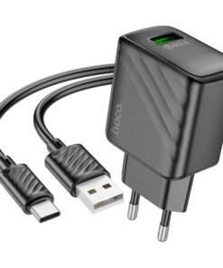 HOCO CS21A 18W USB CHARGING ADAPTER WITH USB TO TYPE-C MICRO - 3