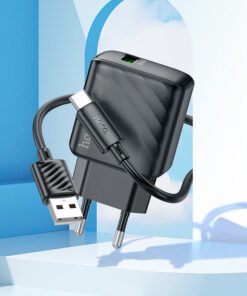 HOCO CS21A 18W USB CHARGING ADAPTER WITH USB TO TYPE-C MICRO - 2