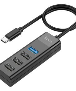 Hoco hb25 Easy Mix 4in1 Converter Type C To usb3 3xusb2 Hub