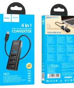 HOCO HB25 4-IN-1 TYPE-C TO USB HUB CONVERTER - 2