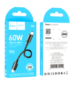 Hoco X96 Hyper Fast Charging Cable (L=0.25M) - 3