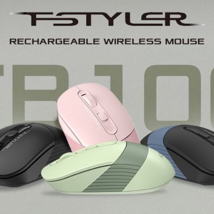 Alternative view of A4TECH FSTYLER FB10CS SILENT MULTIMODE RECHARGEABLE WIRELESS MOUSE