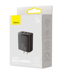 BASEUS Compact Quick Charger 2U+C - 3