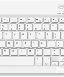Wireless Multi-Device Rechargeable Slim Keyboard For Android, Windows, iOS, PC