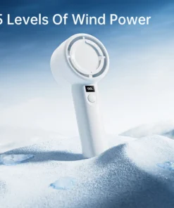 Plextone F2 Portable Handheld Turbo Fan With Display - 2