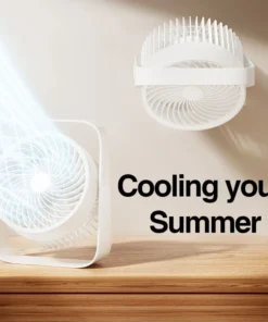 RTAKO D06 DESKTOP DUAL-LAYER CIRCULATING FAN - 3