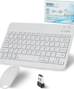 Rechargeable Wireless Keyboard Mouse Bluetooth KIT