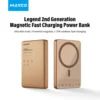 MAXCO MP39 10000MAH 20W LEGEND 2 MAGNETIC WIRELESS CHARGING POWER BANK
