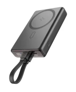 JOYROOM JR-PBM01 20W MAGNETIC WIRELESS POWER BANK WITH BUILT-IN CABLE & KICKSTAND 10000MAH